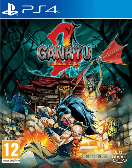 Ganryu 2: Hakuma Kojiro box art for Playstation 4